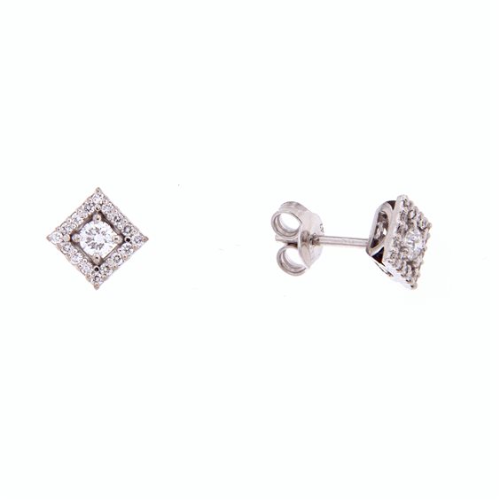Pendientes Golay Mujer CERCHIO DI LUCE in Oro blanco Diamante 0.30 Ct OCT015DI1 0.47 G SI - OCT015DI1 0.47 G SI